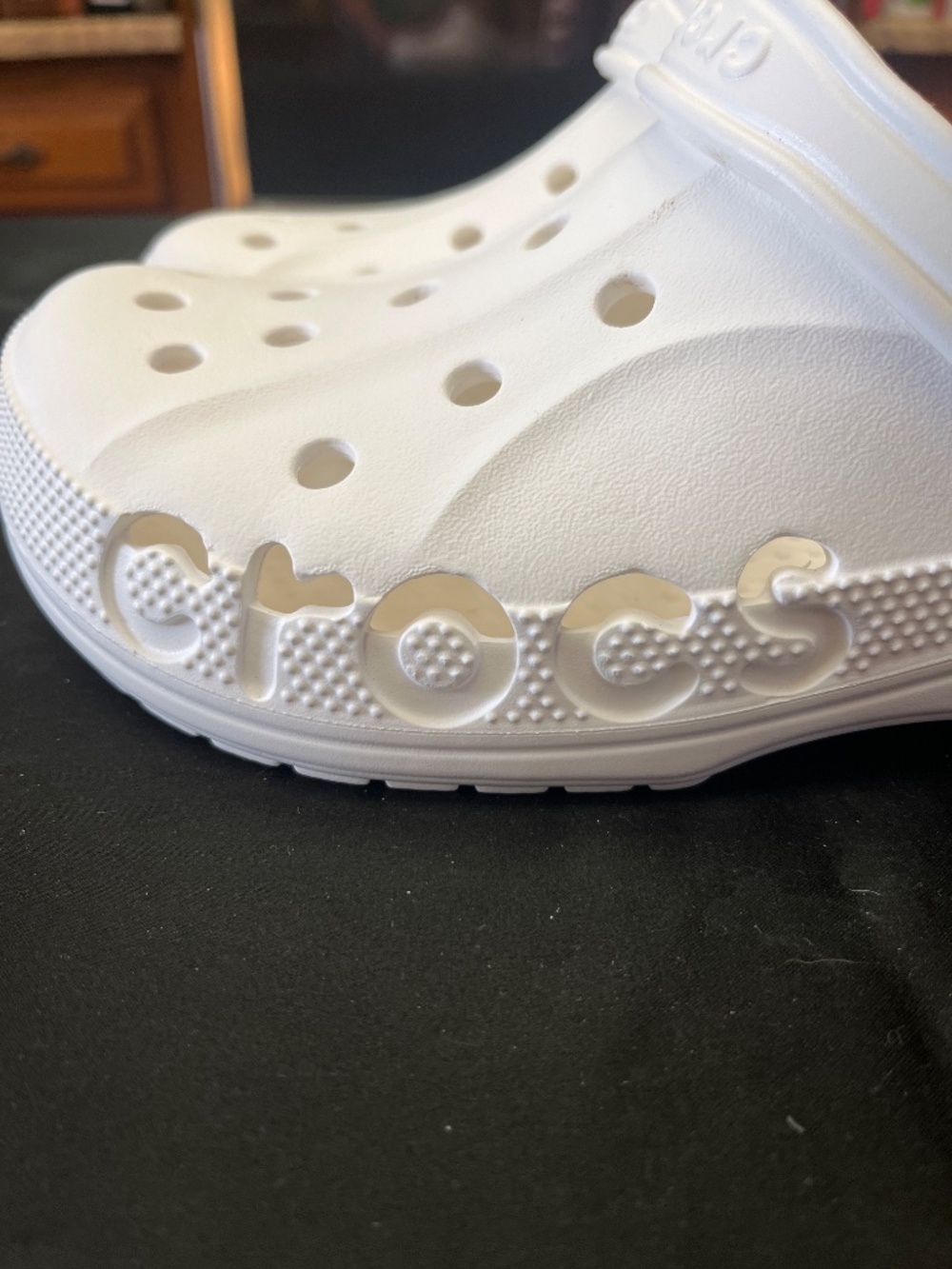 Like New Pair of CROCS Bays Clogs. Sz. 10 . - Picture 7 of 13